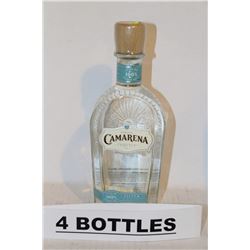 4 BOTTLES OF CAMARENA TEQUILA SILVER
