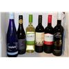 Image 1 : 6 BOTTLES OF ASSORTED WINE