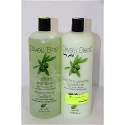 OLIVE'S BEST SHAMPOO & CONDITIONER