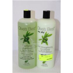 OLIVE'S BEST SHAMPOO & CONDITIONER