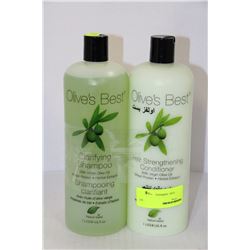 OLIVE'S BEST SHAMPOO & CONDITIONER