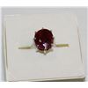 Image 1 : GENUINE 7.5 CT RUBY SET IN A STERLING SILVER