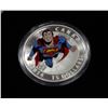 Image 1 : 2014 FINE SILVER COLOURED SUPERMAN COMIC BOOK COVE