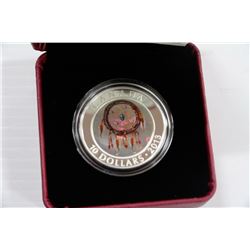 2015 FINE SILVER DREAMCATCHER