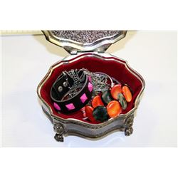 JEWELRY BOX W/ CONTENTS