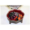 Image 1 : JEWELRY BOX W/ CONTENTS