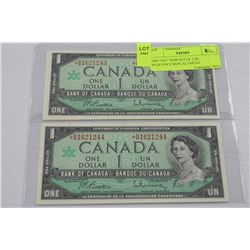 1867-1967 *B/M SET OF 2 IN SEQUENCE REPLACEMENT