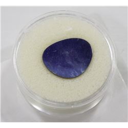 GENUINE 9.73 CT BLUE OPAL GEMSTONE CERTIFIED AND