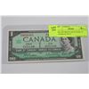 Image 1 : 1867-1967 PREFIX ISSUE BANK OF CANADA $1 NOTE