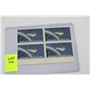 Image 1 : PROJECT MERCURY 1960'S UNUSED 4 CENT U.S. STAMPS