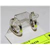 Image 1 : 10KT WHITE GOLD EARRINGS