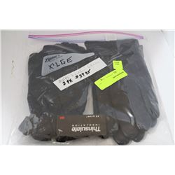 MENS LEATHER GLOVES SZ SZ XLARGE