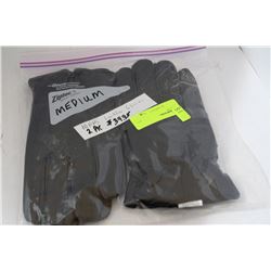 MENS LEATHER GLOVES SZ MEDIUM