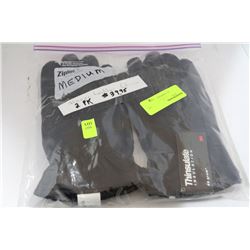 MENS LEATHER GLOVES SZ MEDIUM