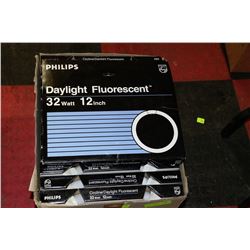 BOX OF 13 "PHILIPS" DAYLIGHT FLUORESCENT