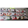 Image 1 : 18 GAME USED JERSEY CARDS