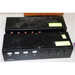 2 AUDIO SWITCH BOXES