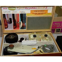 SUNBEAM ELECTRIC SHOE POLISHER KIT