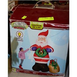 SANTA BLOW UP LAWN ORNAMENT
