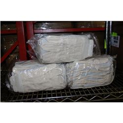 3 BUNDLES OF WORK GLOVES