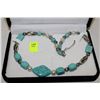 Image 1 : TURQUOISE BEADED NECKLACE
