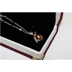 NECKLACE WITH SWAROVSKI CRYSTAL PENDANT