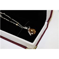 NECKLACE WITH SWAROVSKI CRYSTAL PENDANT