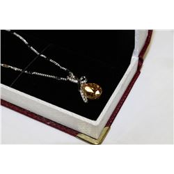 NECKLACE WITH SWAROVSKI CRYSTAL PENDANT