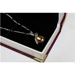 NECKLACE WITH SWAROVSKI CRYSTAL PENDANT