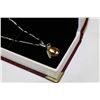 Image 1 : NECKLACE WITH SWAROVSKI CRYSTAL PENDANT