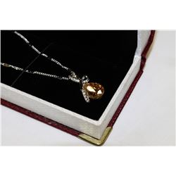 NECKLACE WITH SWAROVSKI CRYSTAL PENDANT