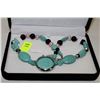 Image 1 : TURQOISE BEADED NECKLACE