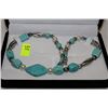 Image 1 : TURQOISE BEADED NECKLACE
