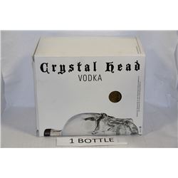 1.75L SKULL BOTTLE OF CRYSTAL HEAD VODKA 40%