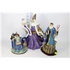 Image 1 : 3 RESIN WIZARD STATUES