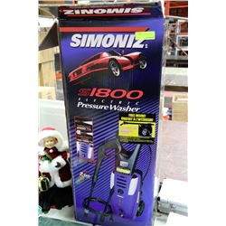 SIMONIZ S1800  ELECTRIC PRESSURE WASHER