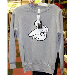CROOKS AND CASTLES SWEATER GREY SIZE XS
