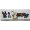 Image 1 : FLAT OF ASSORTED CHICKEN & DUCK ORNAMENTS