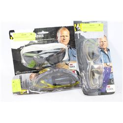 LOT OF 3 HOLMES SAFETY GLASSES