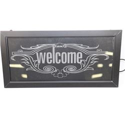 NEW "WELCOME" LED SIGN