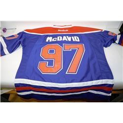 CONNOR MCDAVID OILERS RBK JERSEY - NEW W/ TAGS