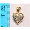Image 2 : 12-14KT GOLD DIAMOND PENDANT MSRP $550