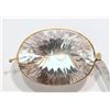 Image 1 : 17-14KT GOLD QUARTZ BROOCH-PENDANT MSRP $700