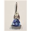 Image 1 : 23-14KT GOLD TANZANITE, DIAMOND PENDANT MSRP $800