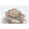 Image 1 : 34-10KT GOLD DIAMOND RING SET MSRP $1125