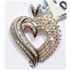 Image 1 : 39-14KT GOLD DIAMOND PENDANT MSRP $1650