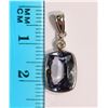 Image 2 : 42-14KT GOLD TANZANITE, DIAMOND PENDANT MSRP $925