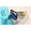 Image 2 : 44-14KT GOLD SAPPHIRE, ALEXANDRITE RING MSRP $1250
