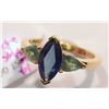 Image 3 : 44-14KT GOLD SAPPHIRE, ALEXANDRITE RING MSRP $1250