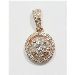 45-14KT GOLD DIAMOND PENDANT MSRP $1050